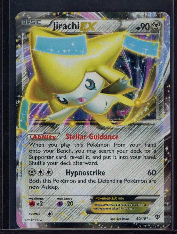 Jirachi Ex 60/101 Raw