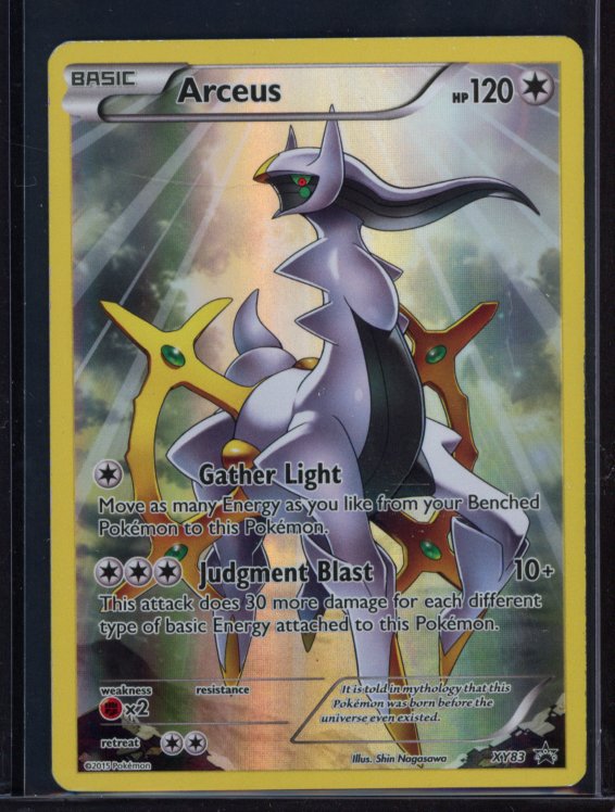 Arceus XY83 Raw