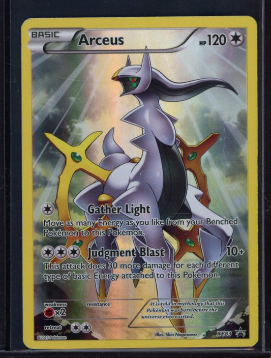 Arceus XY83 Raw