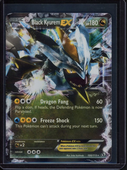 Black Kyurem Ex 100/113 Raw