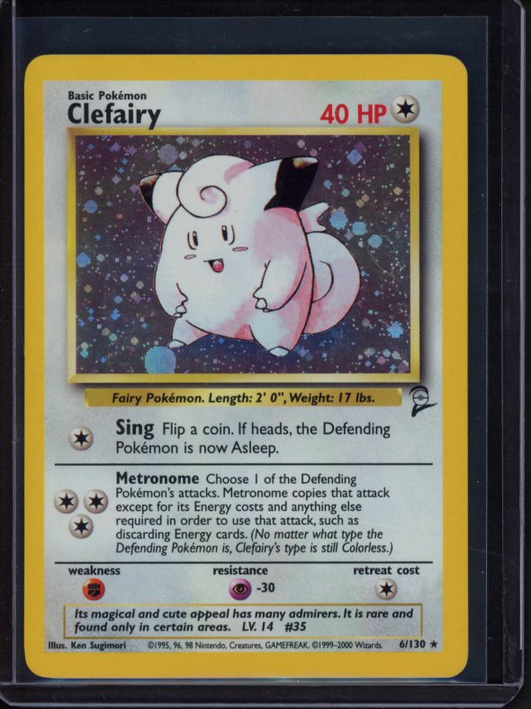 Clefairy 6/130 Raw