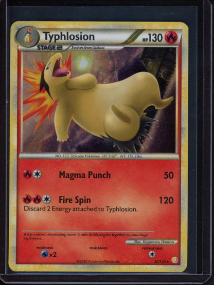 Typhlosion 32/123 Raw