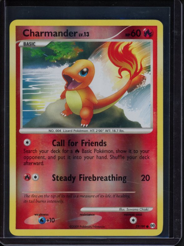 Charmander LV.13 Reverse Holo Raw