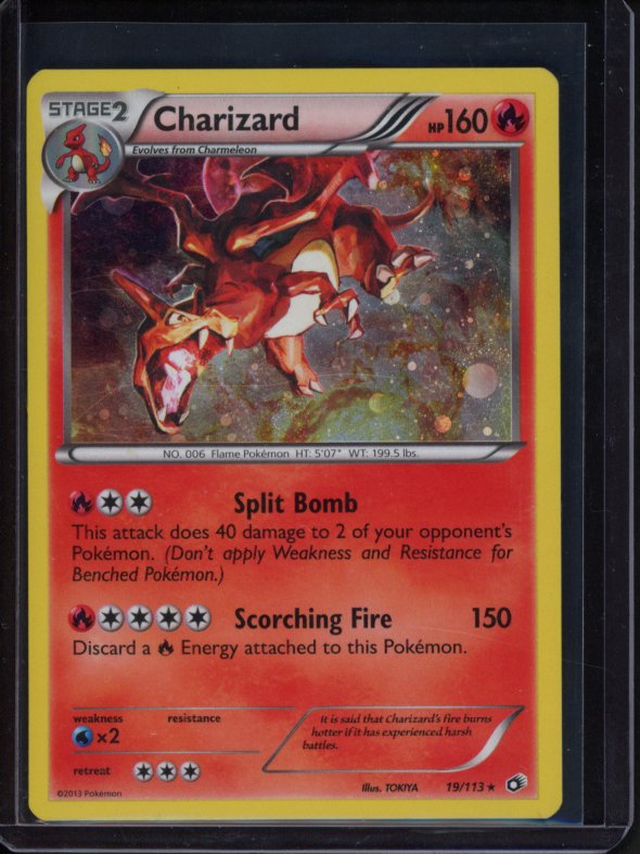 Charizard 19/113 Raw