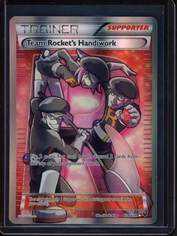 Team Rocket's Handiwork 124/124 Raw - RookieLegends