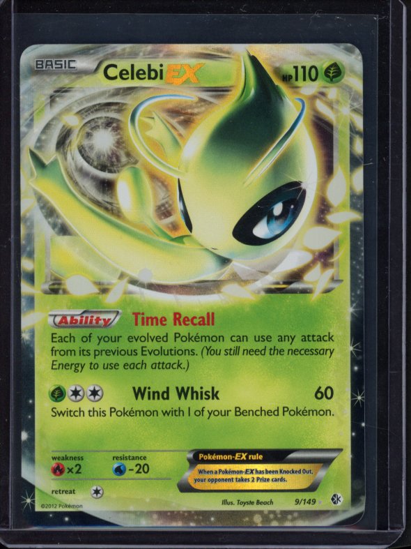 Celebi Ex 9/149 Raw