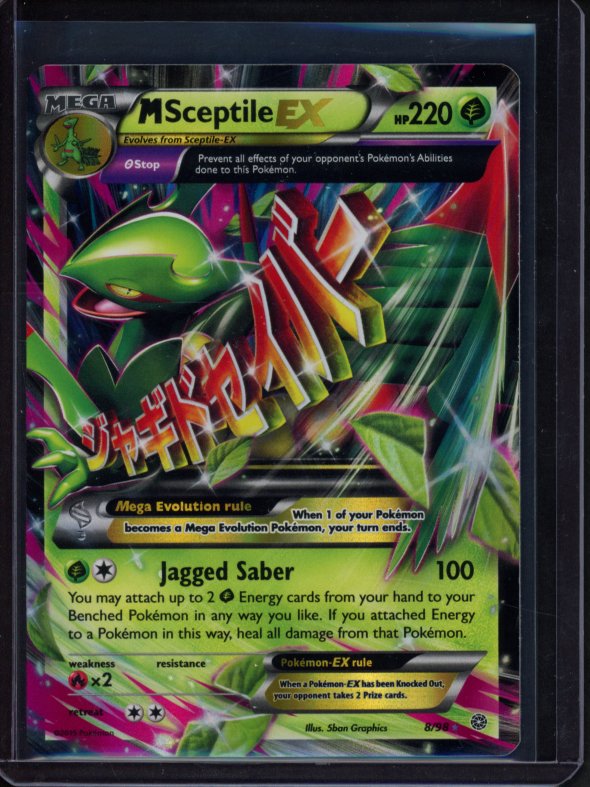M Sceptile Ex 8/98 Raw