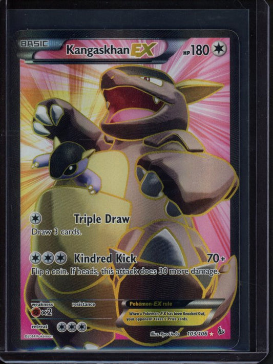 Kangaskhan Ex 103/106 Raw