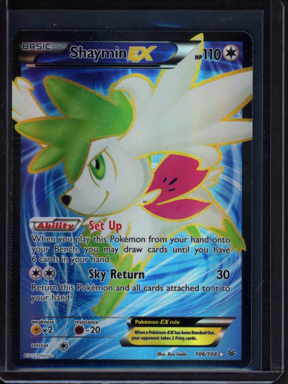 Shaymin Ex 106/108 Raw