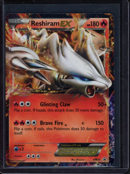 Reshiram Ex BW36 Raw