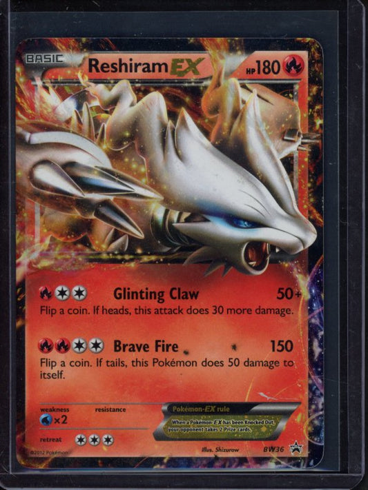 Reshiram Ex BW36 Raw