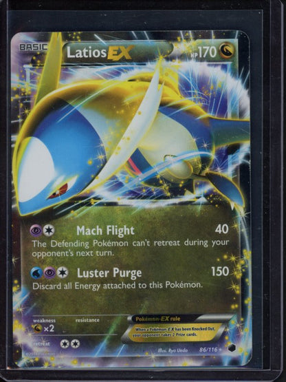 Latios Ex 86/116 Raw