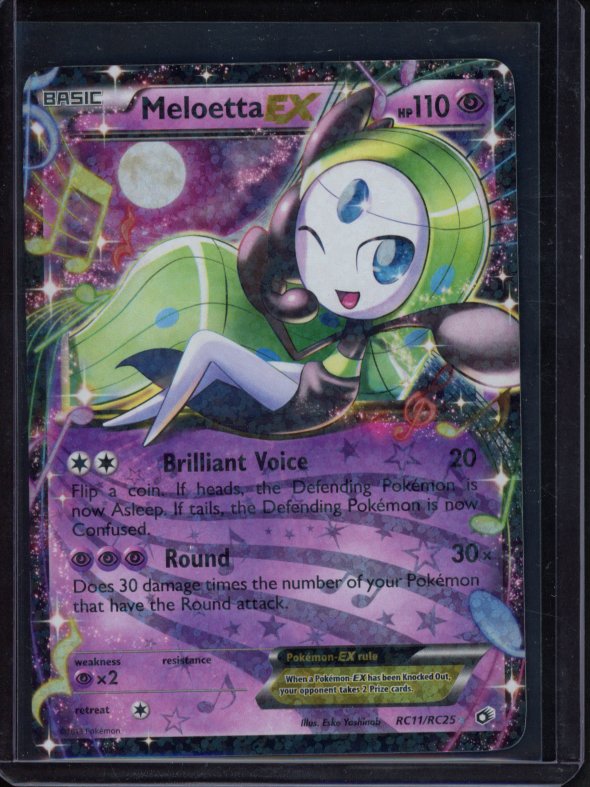 Meloetta Ex RC11/RC25 Raw