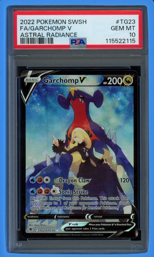 Garchomp V TG23/TG30 PSA 10