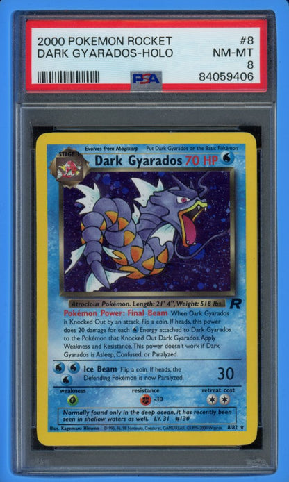 Dark Gyarados 8/82 PSA 8