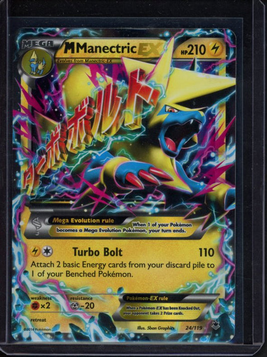 M Manectric Ex 24/119 Raw