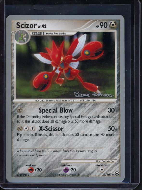 Scizor LV.42 29/100 Raw