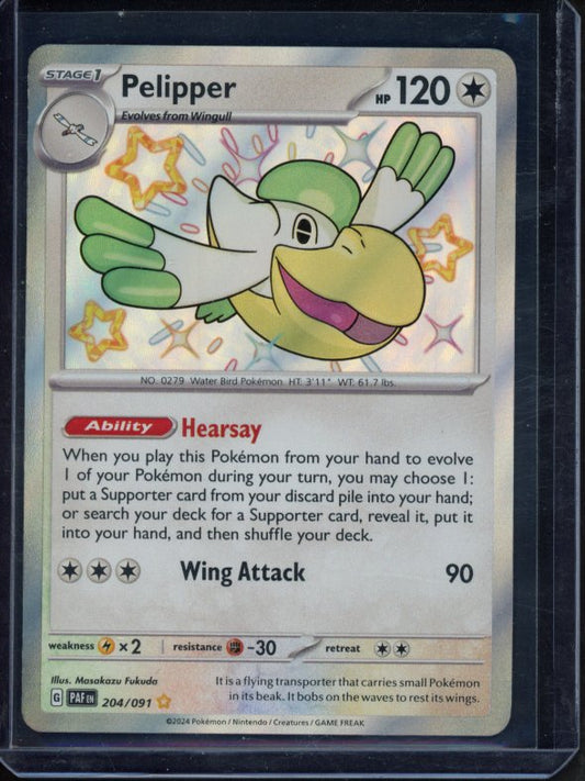 Pelipper 204/091 Raw