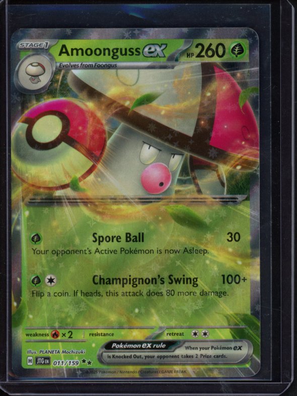 Amoonguss Ex 011/159 Raw