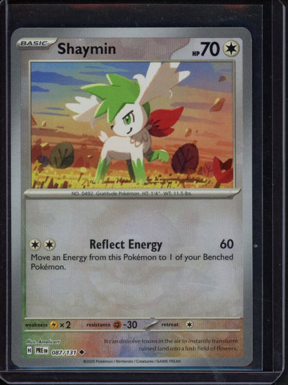 Shaymin 087/131 Poke Ball Raw