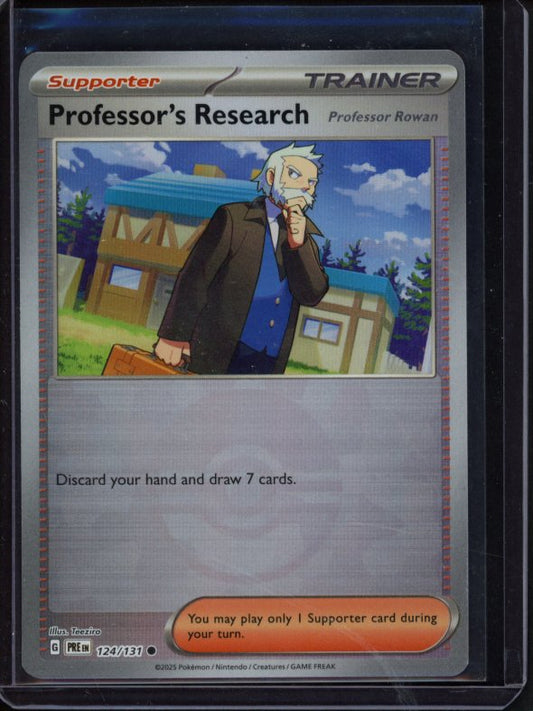 Professor's Research 124/131 Poke Ball Raw
