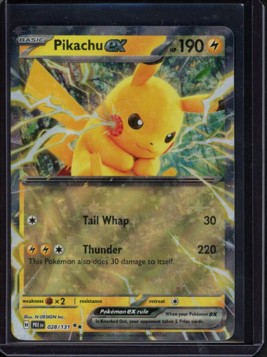 Pikachu Ex 028/131 Raw
