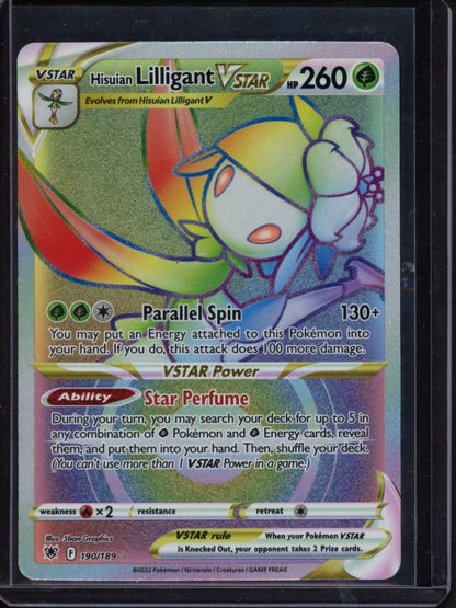 Hisuian Lilligant Vstar 190/189 Raw