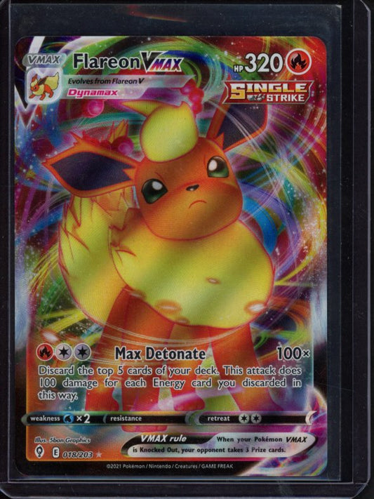 Flareon Vmax 018/203 Raw