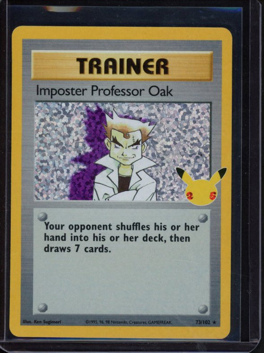 Imposter Professor Oak 73/102 Raw