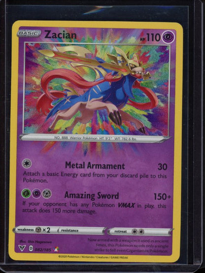 Zacian 082/185 Raw