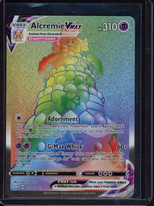 Alcremie Vmax 073/072 Raw