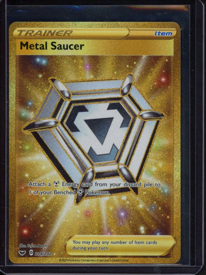 Metal Saucer 214/202 Raw