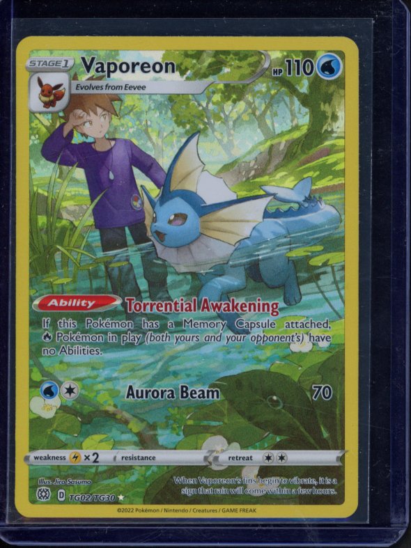 Vaporeon TG02/TG30 Raw