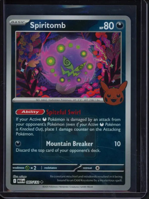 Spiritomb 087/132 Reverse Holo Raw - RookieLegends