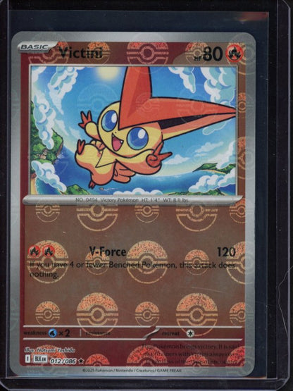 Victini 012/086 Poke Ball Raw