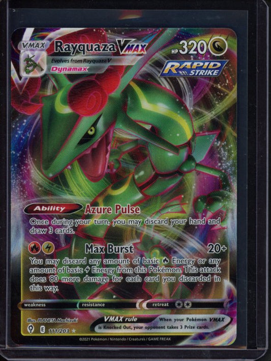 Rayquaza Vmax 111/203 Raw