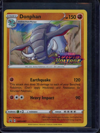 Donphan SWSH067 Raw