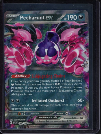 Pecharunt Ex 039/064 Raw