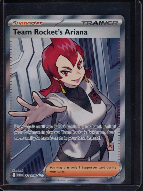 Team Rocket's Ariana 224/182 Raw