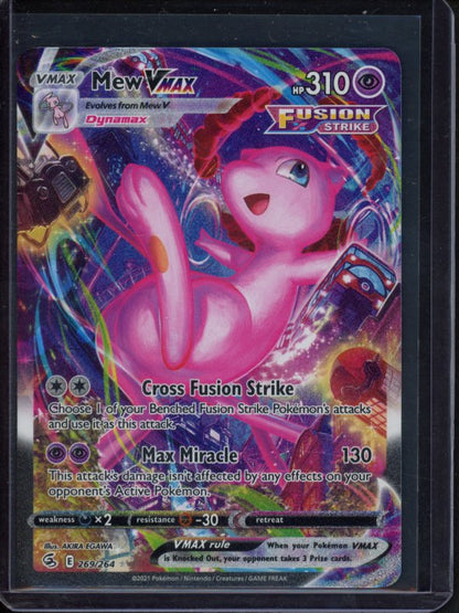 Mew Vmax 269/264 Raw