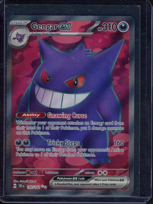 Gengar Ex 193/162 Raw