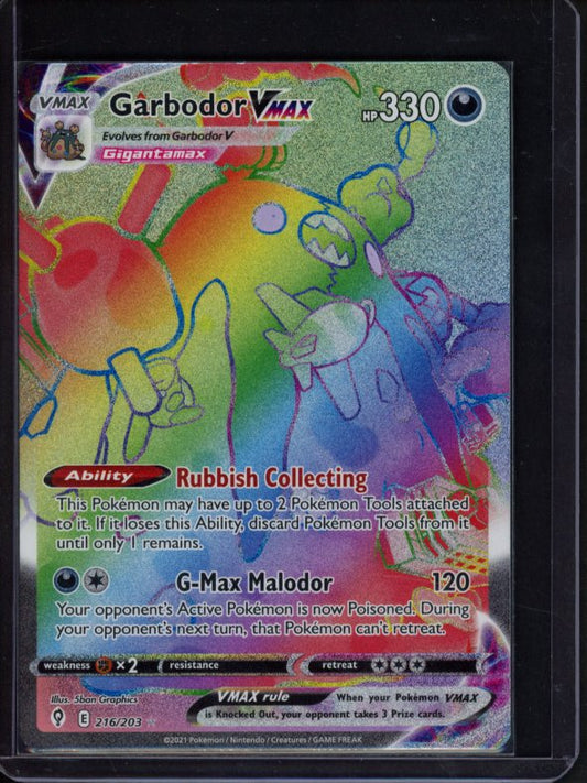 Garbodor Vmax 216/203 Raw
