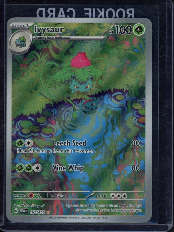 Ivysaur 167/165 Raw