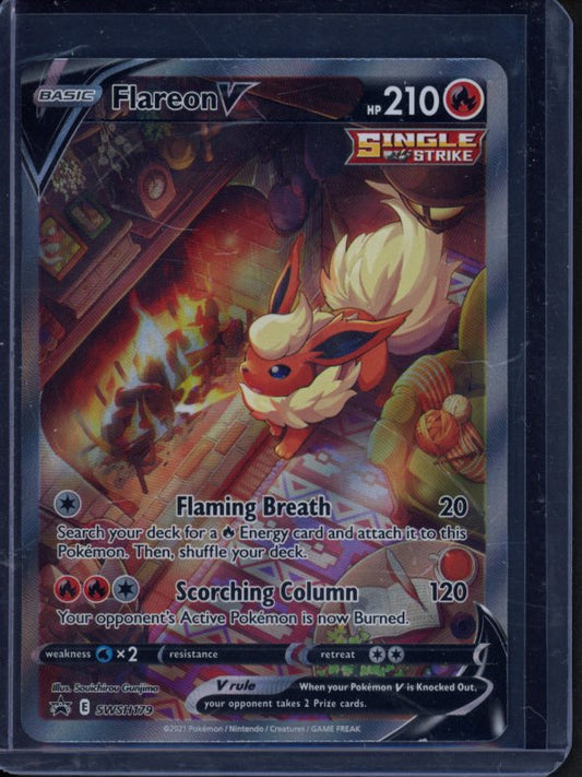 Flareon V SWSH179 Raw