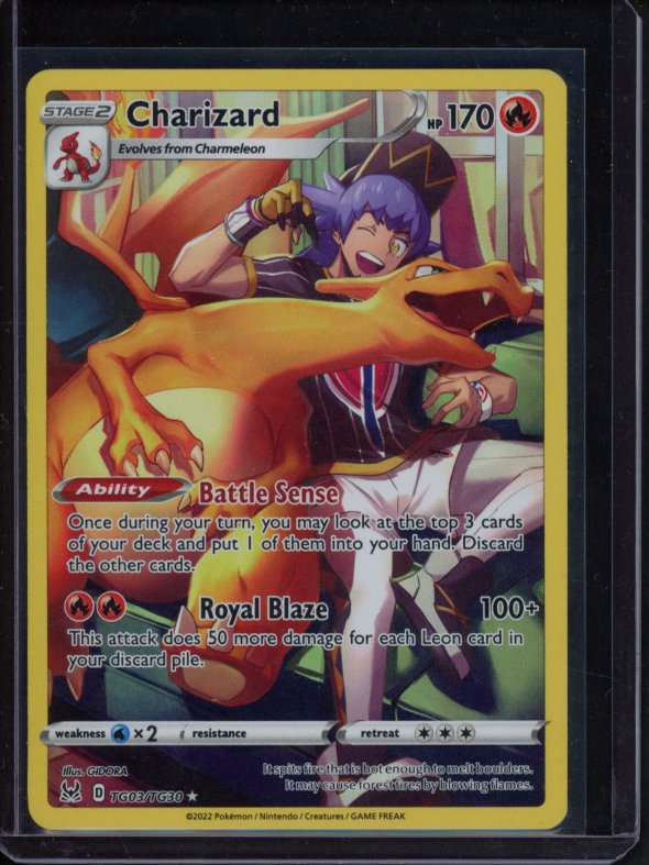 Charizard TG03/TG30 Raw