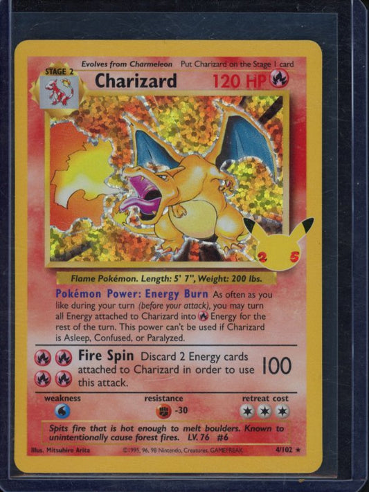 Charizard 4/102 Raw