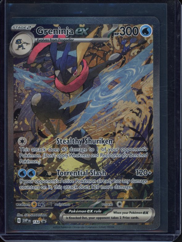 Greninja Ex 132 Raw