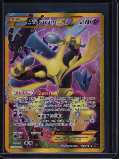 Alakazam Ex 125/124 Raw