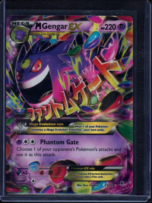 M Gengar Ex 35/119 Raw