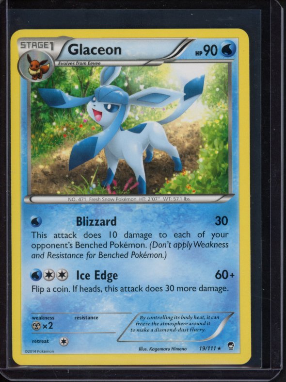 Glaceon 19/111 Raw